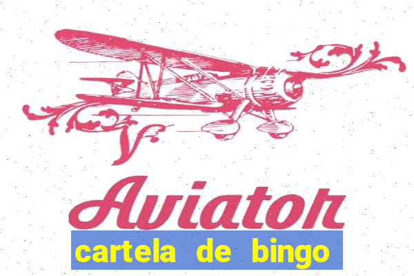 cartela de bingo cha de panela